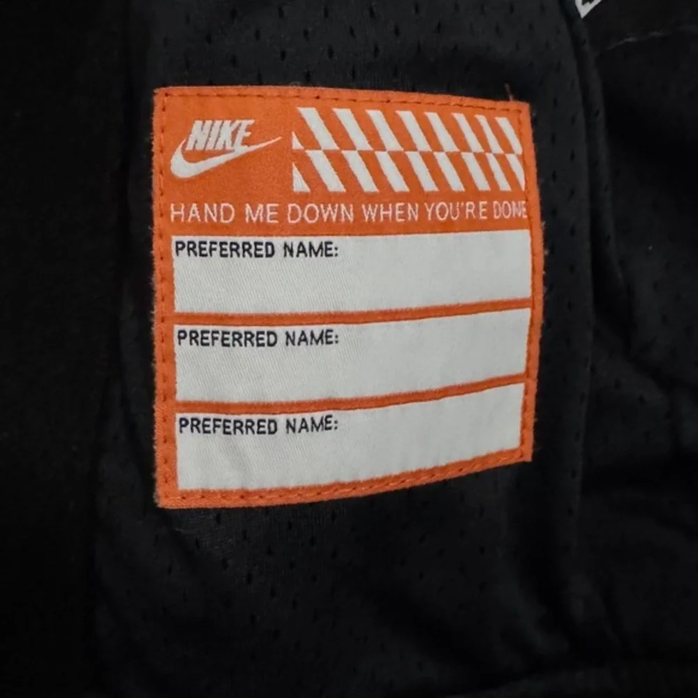 Nike Boys 4T Varsity Jacket Hoodie Black Gray Snap Front Swoosh‎